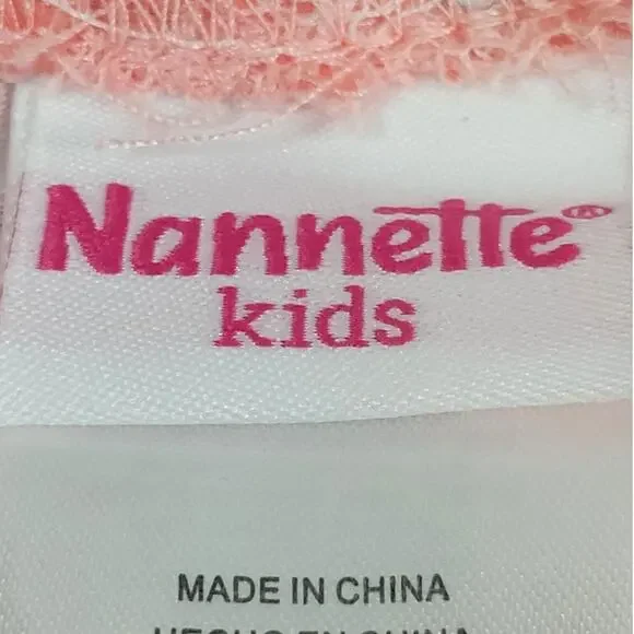 Nannette Sweatshirt / Leggings 2pc. Set Pink and Gray Toddler Size 3T